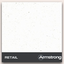 Потолочная плита RETAIL tegular 600x600x14 (Ретейл тегуляр) Армстронг