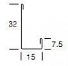  U- 32x15x7,5 mm