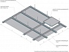 Bandraster 50 mm wide slotted at 100mm